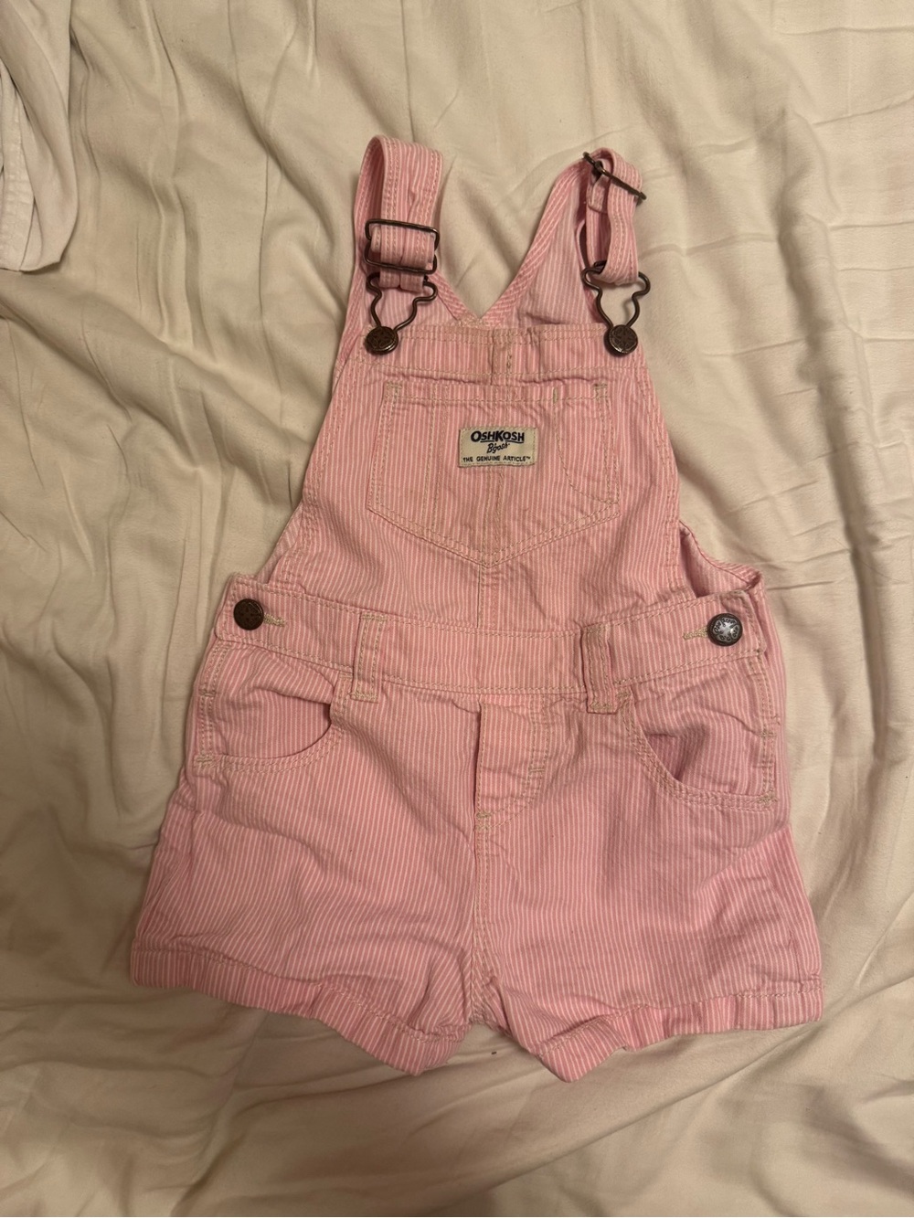 OshKosh B'gosh Light Pink Shortalls